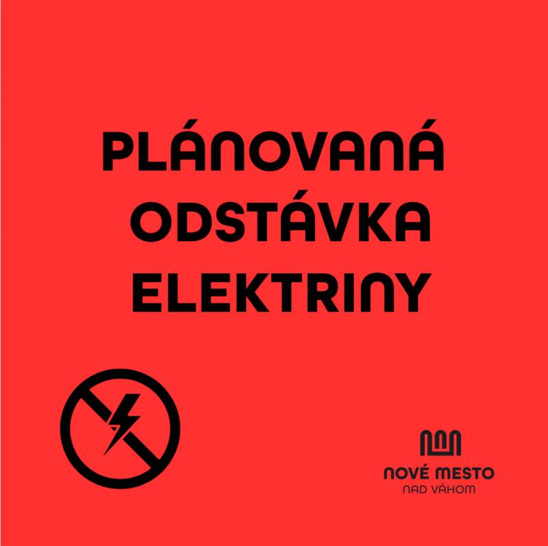 Západoslovenská distribučná, a.s. (ZSE) oznamuje obyvateľom Nového Mesta nad Váhom, že z dôvodu plánovaných prác na distribučnej sústave dôjde k prerušeniu dodávky elektrickej energie: Dátum: 18.11.2025 Čas: od 08:00 do 12:00 Loklita: LOKA HORA VESELÁ č.34,44,48,55,88/BL,746/119,869,9000,9002,9004,9005,9006,9014,9231,9232,9233,9245,9245/VE,9246    Plánovaná odstávka elektrickej energie | www.nove-mesto.sk