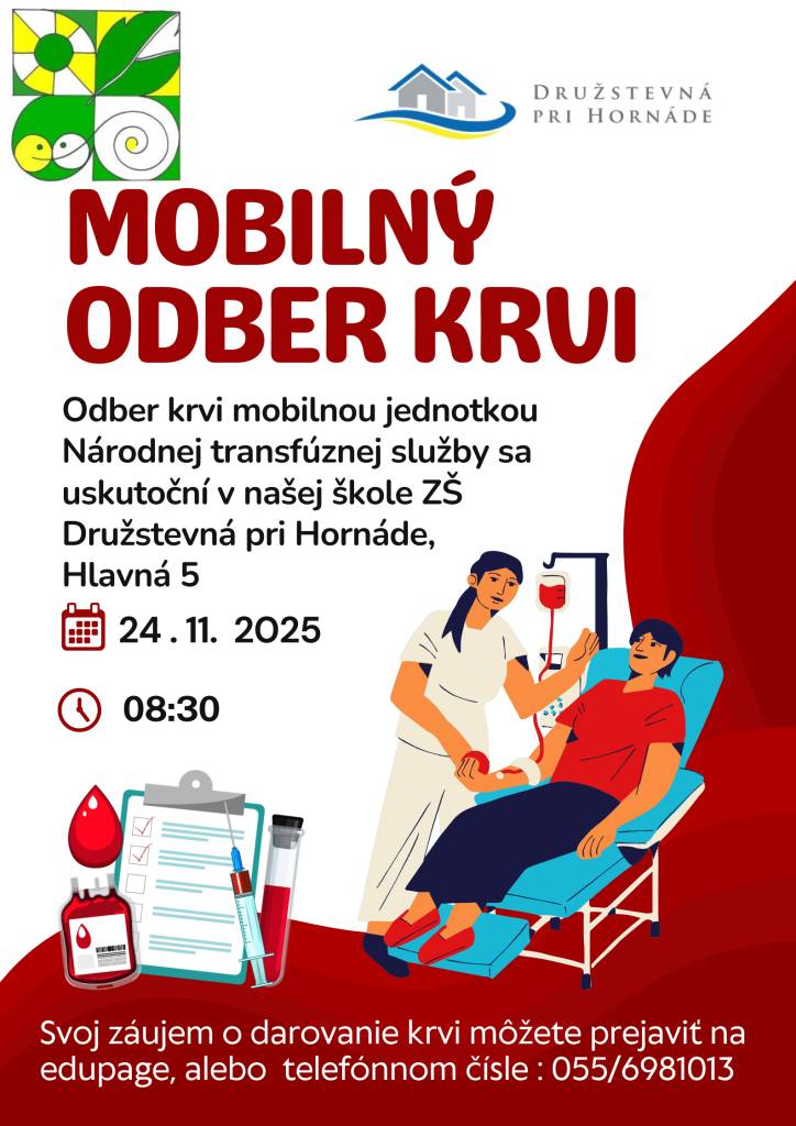 Príďte aj vy urobiť dobrý skutok.