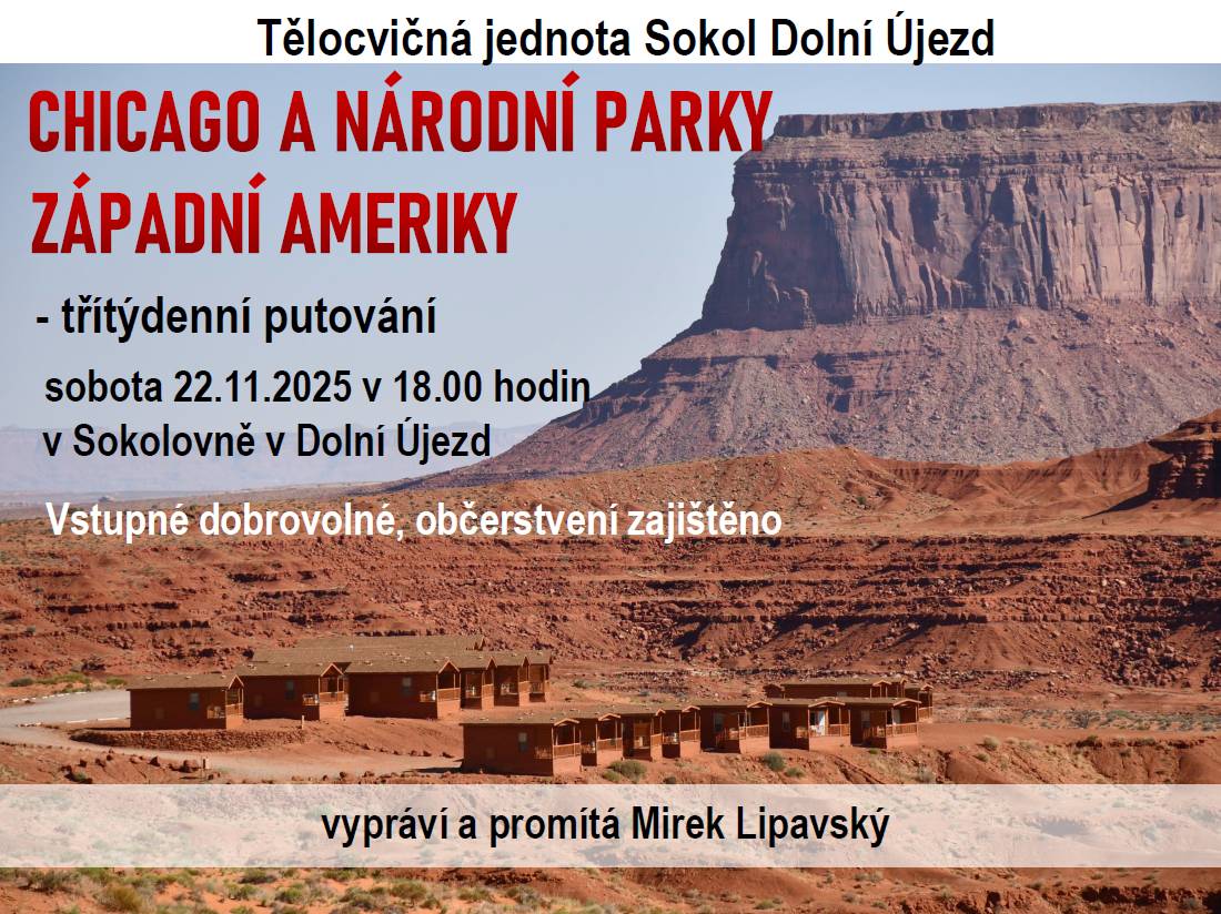 Sobota 22.11.2025 od 18,00 - Sokolovna Dolní Újezd