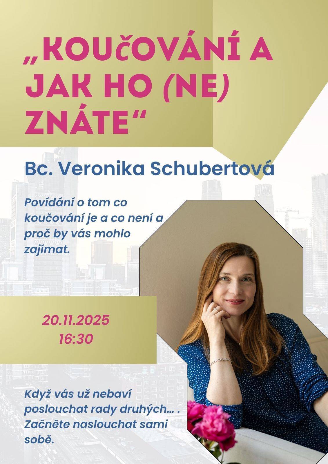 Přijďte se dozvědět...