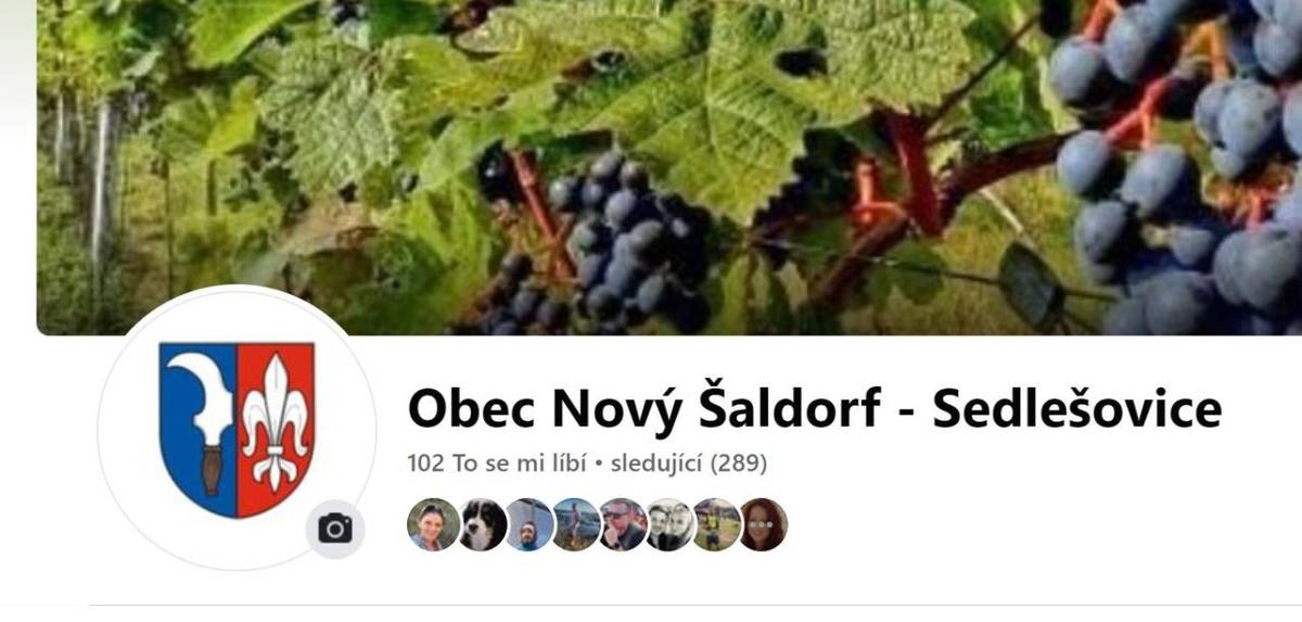 Aktuální informace obce na Facebooku