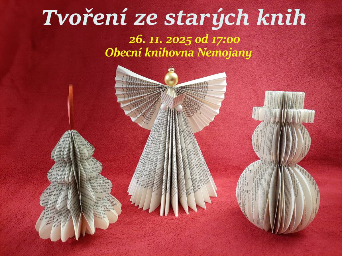 Tvoření ze starých knih