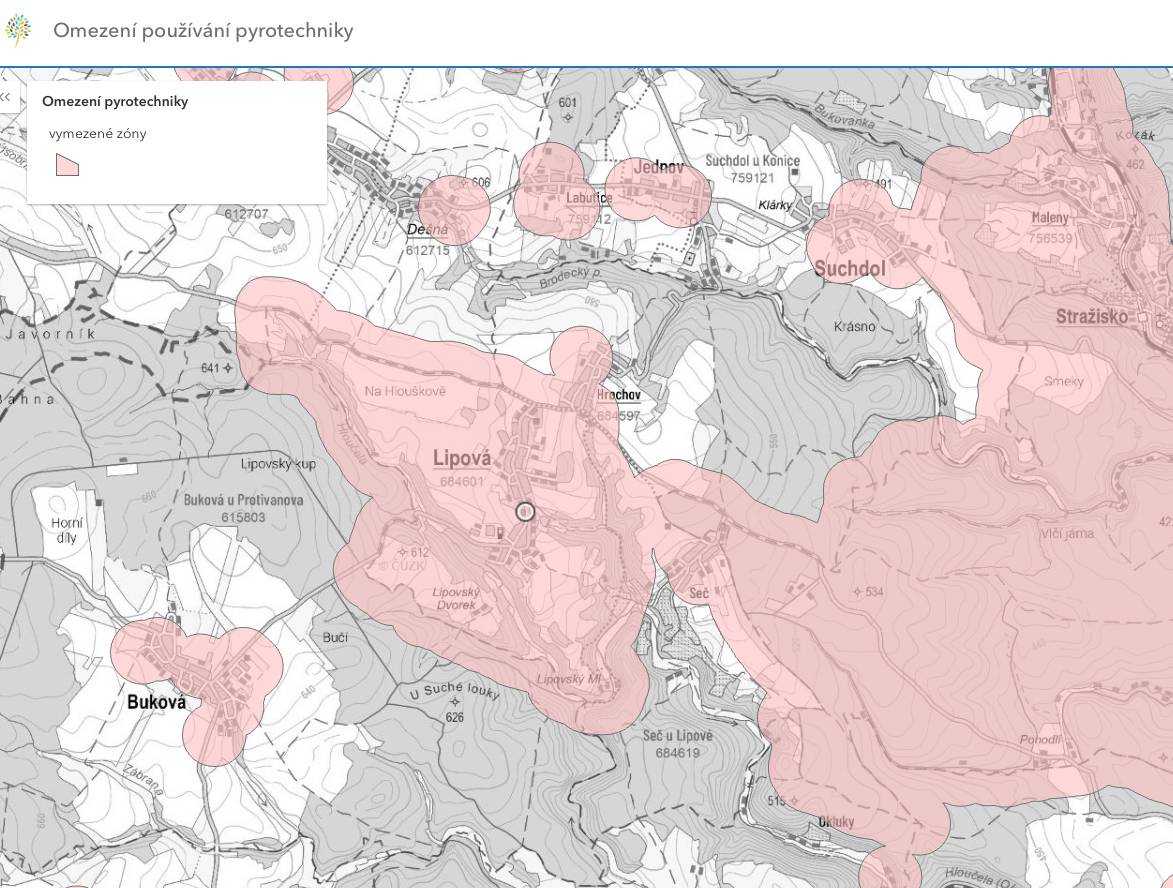 Od 1. 12. 2025 začínají platit pravidla podle zákona č. 344/2025 Sb., kterým se mění zákon č. 206/2015 Sb. o pyrotechnických výrobcích. Tato pravidla omezují používání zábavní pyrotechniky na území obce Lipová, s výjimkou kategorie F1 (např. prskavky). Zákaz se vztahuje zejména na vypouštění a odpalování pyrotechnických výrobků, mimo jiné v blízkosti:   objektů určených k chovu hospodářských zvířat   Více informací naleznete na odkaze https://bit.ly/3X4HpWA Děkujeme, že dodržováním pravidel přispíváte k bezpečnosti lidí i zvířat v naší obci.