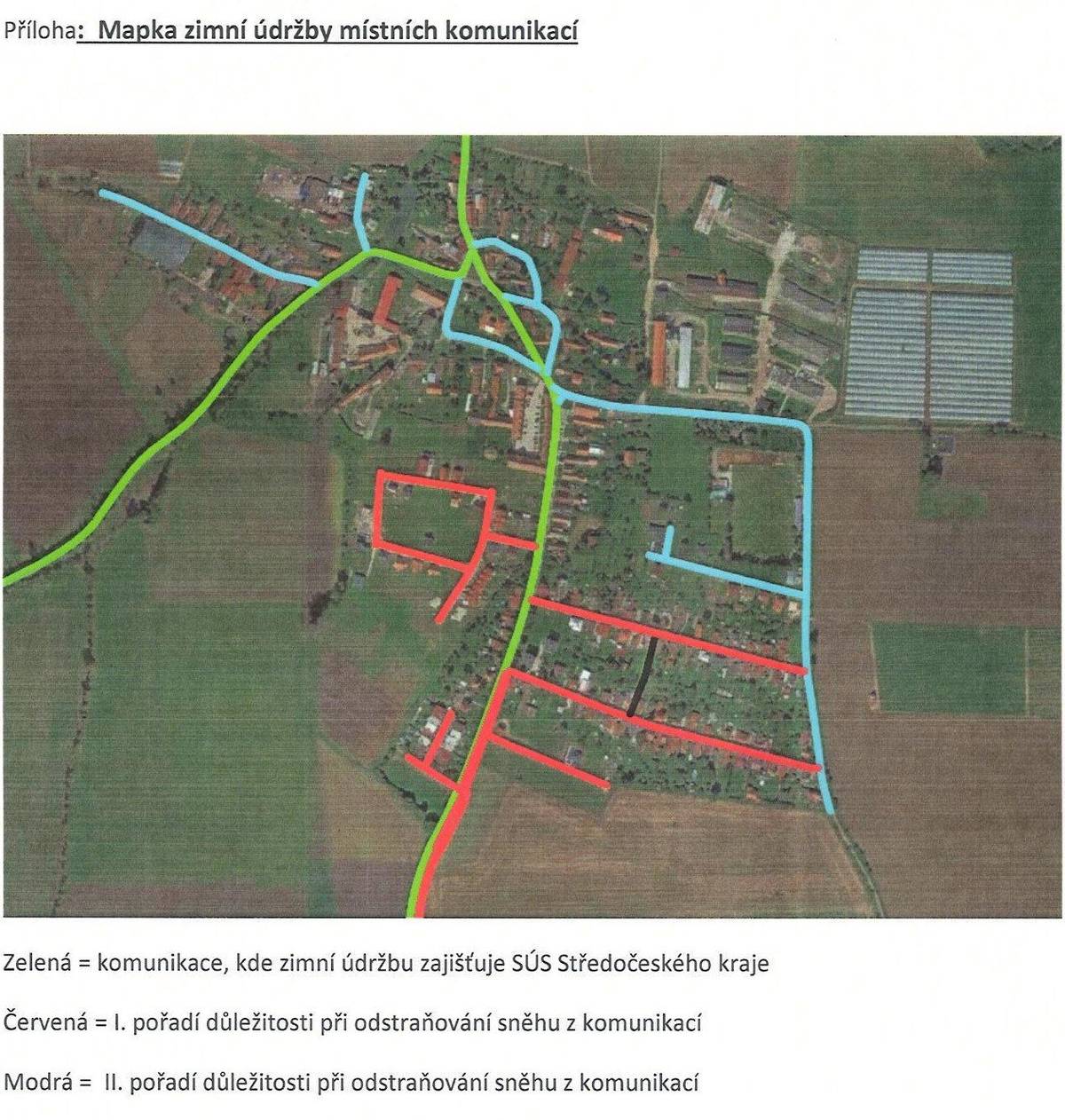 Tex Plánu zimní údržby v příloze.