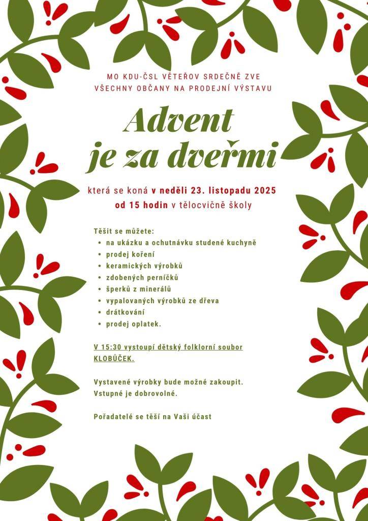 Advent za dveřmi - knihovna dnes uzavřena - 23. ZOV - Pozvánka: Obnova hřiště na Močidle