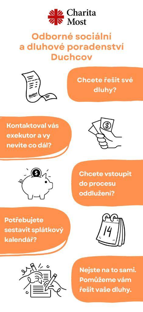 Dluhová poradna Duchcov – pomoc zdarma pro všechny, kdo mají dluhy