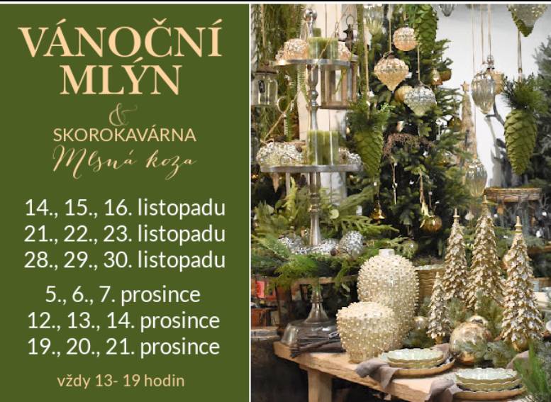 Přijďte si užít dvě pohádková patra plná originálních vánočních dekorací, voňavých svíček, ručně vyráběných ozdob a stylových doplňků, které promění váš domov v dokonalý vánoční ráj.