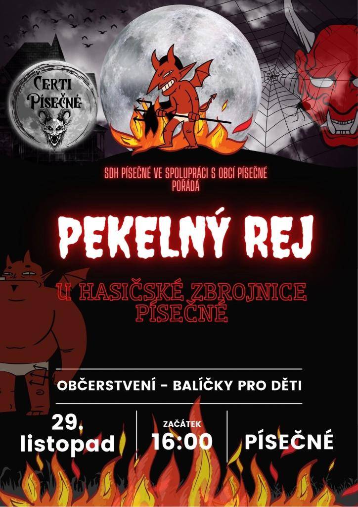 29.11.2025 od 16:00 hodin před hasičskou zbrojnicí v Písečném