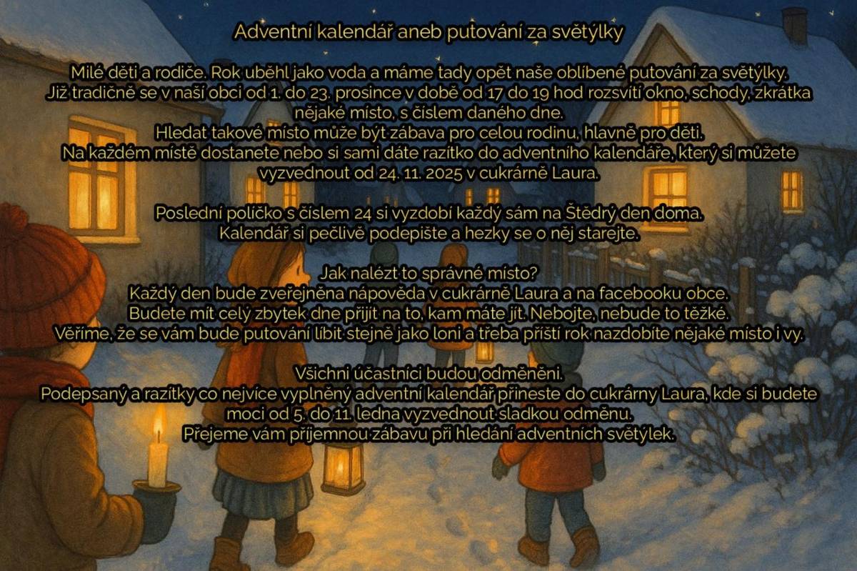 aneb PUTOVÁNÍ ZA SVĚTÝLKY