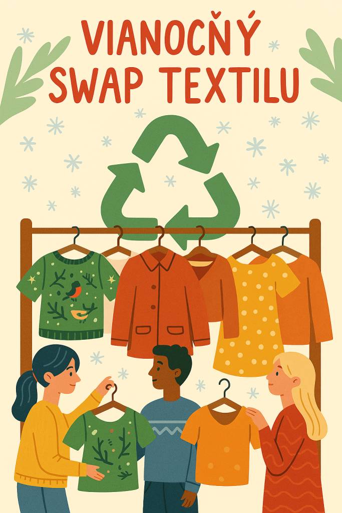 Vianočný SWAP textilu, obuvi a doplnkov v ZŠ Rabča – pozvánka pre verejnosť