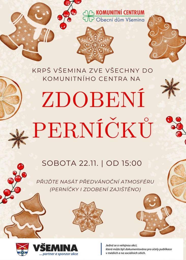 ZDOBENÍ PERNÍČKŮ