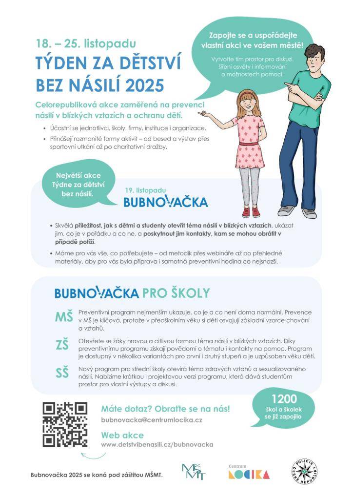 Do bubnování jsme se zapojili i my