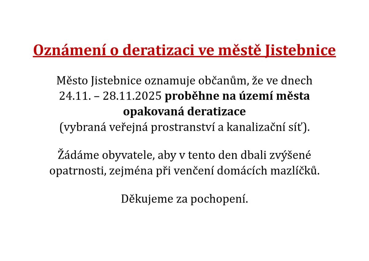 24. - 28. listopadu 2025