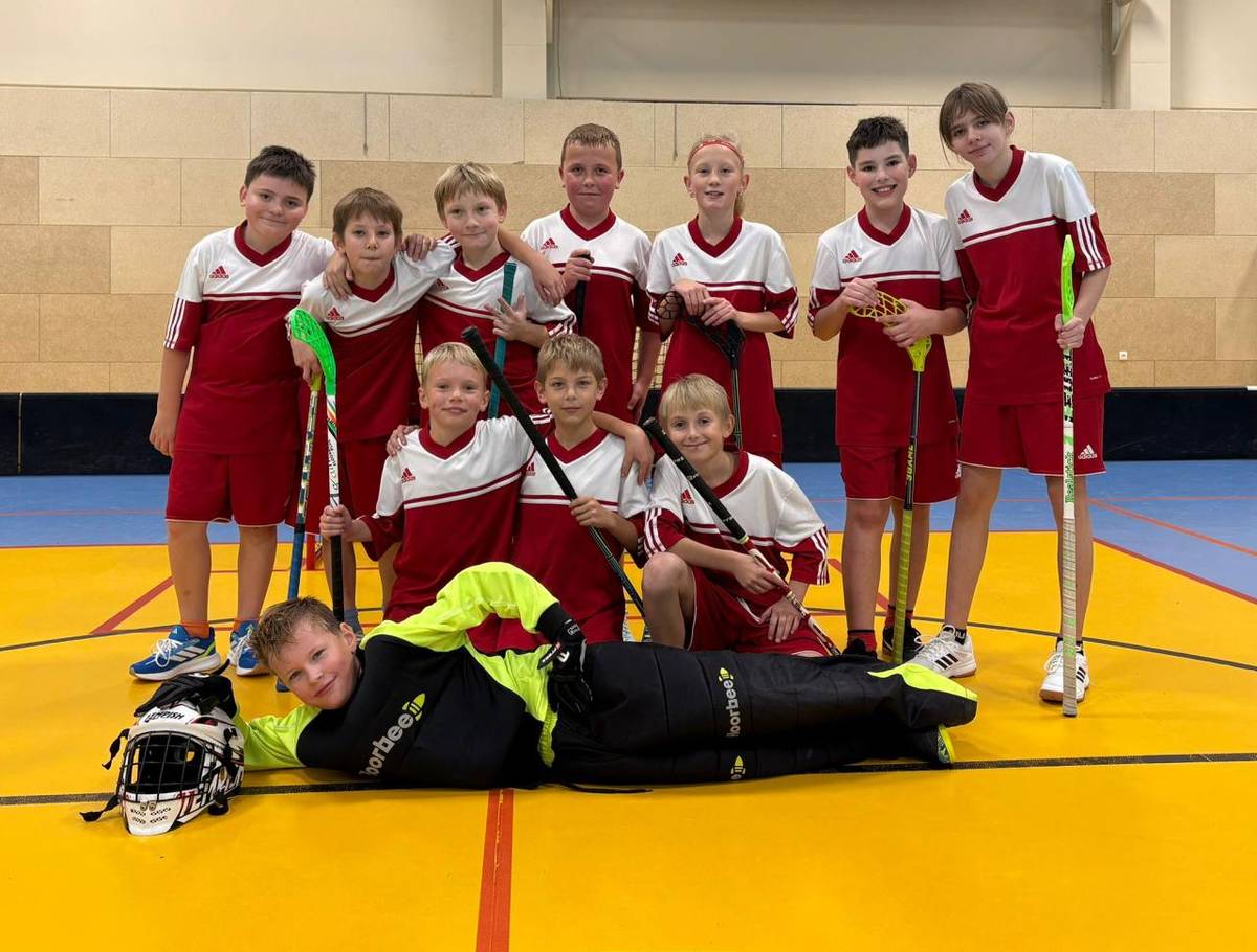 Žáci naší školy se účastnili florbalového turnaje 8 základních škol. Kluci bojovali a hráli s radostí, umístili se na krásném 7. místě.