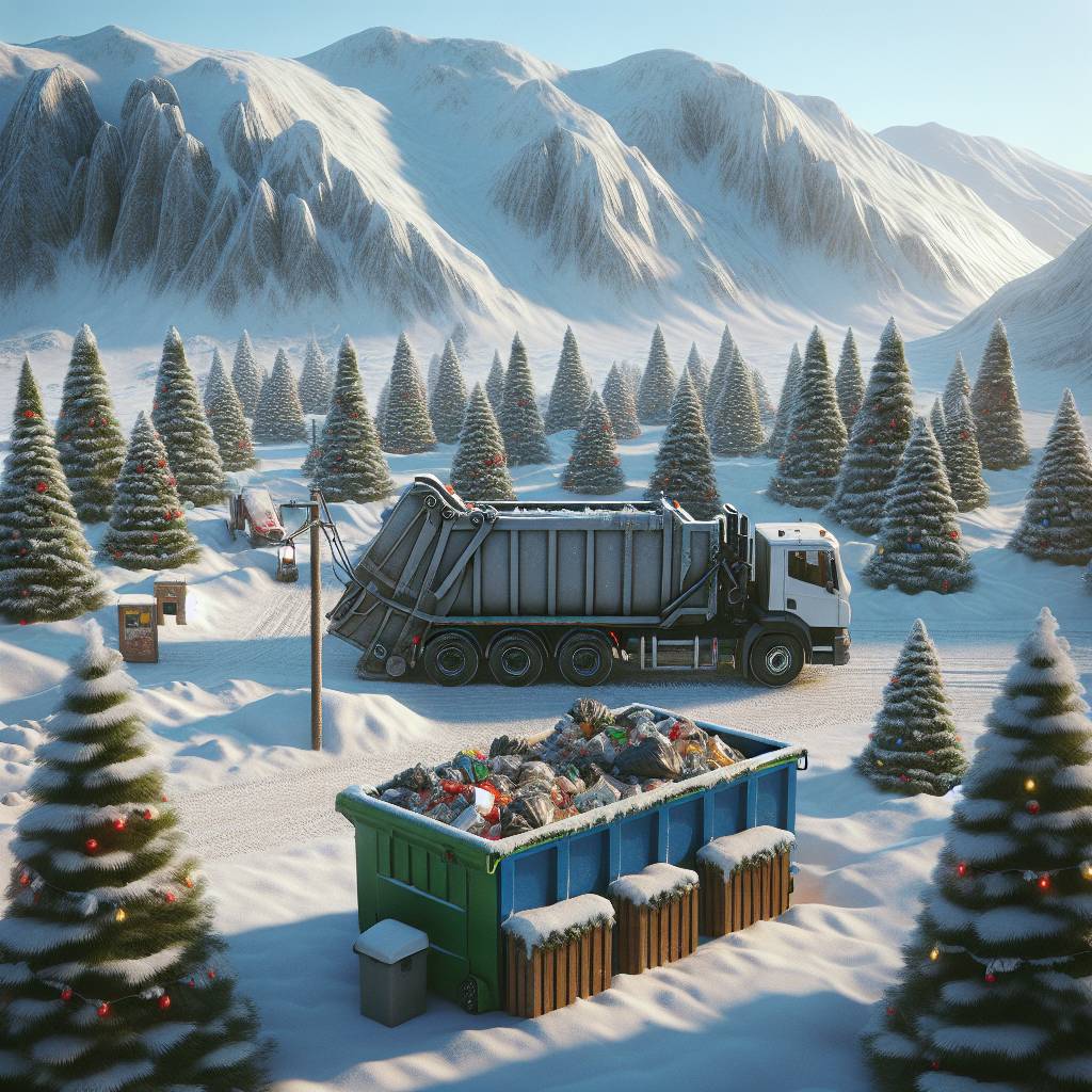 Vánoční svátky přinášejí změny v harmonogramu svozu odpadu a otevírací době sběrných dvorů.