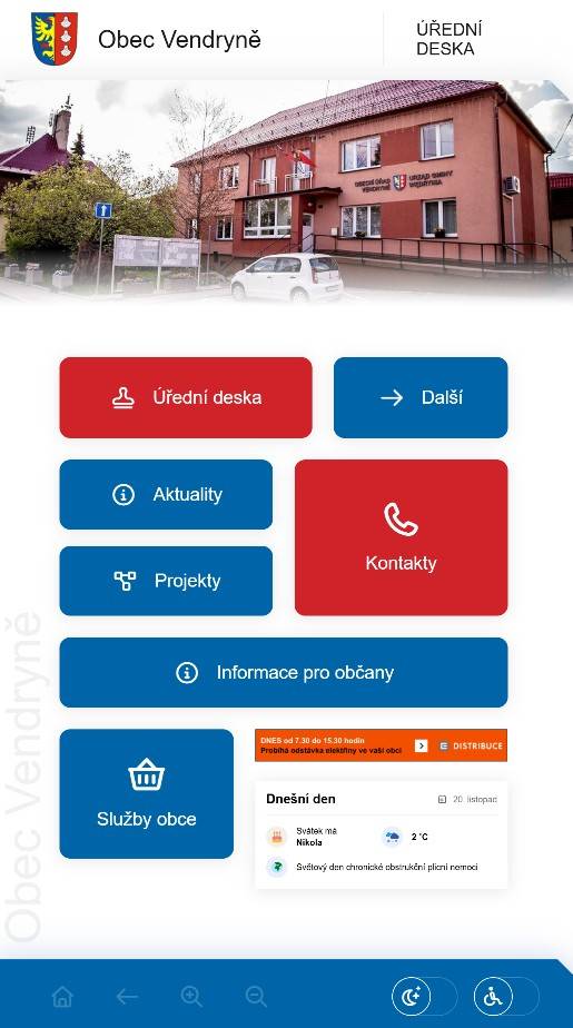 Zprovoznili jsme novou verzi dotykového informačního kiosku, který najdete u vchodu do budovy OÚ. Máte tak přístup k důležitým informacím o dění v obci i bez chytrého telefonu.