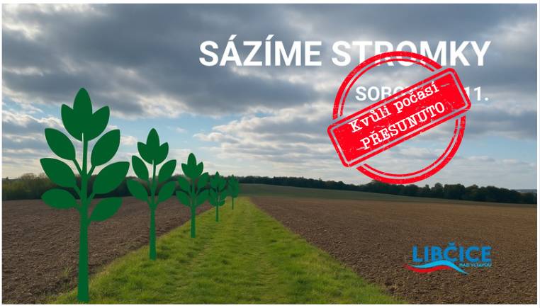 Sobotní výsadba stromků se kvůli mrazům odkládá. Nerušíme – jen čekáme na lepší podmínky. Nový termín oznámíme, jakmile teploty přes den vystoupí nad nulu a půjde sázet. Děkujeme za pochopení.