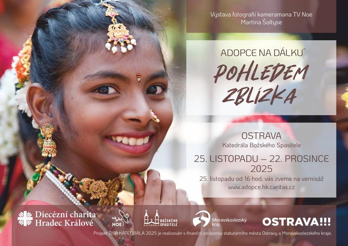 Pozvánka na vernisáž v ostravské katedrále v úterý 25.11. 2025 v 16:00 hod. nebo na výstavu, která bude k vidění až do 22.prosince 2025.  Více v příloze.