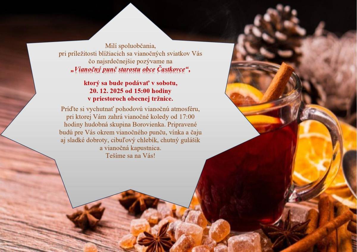 Vianočný punč 2025