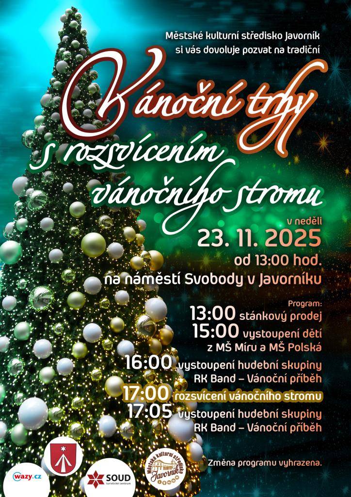 Kdy: 23. 11. 2025 13:00  Kde: náměstí Svobody