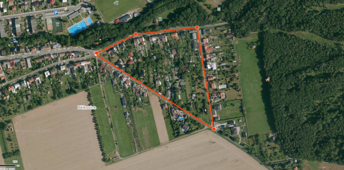 Informujeme občany o plánovaném přerušení dodávek pitné vody pro domácnosti v úterý 2.12.2025 od 8:00 do cca 13:00 hod. V příloze je vyznačený okruh v Bělkovicích (od křižovatky na Vésku a do údolí), kde voda nepoteče.