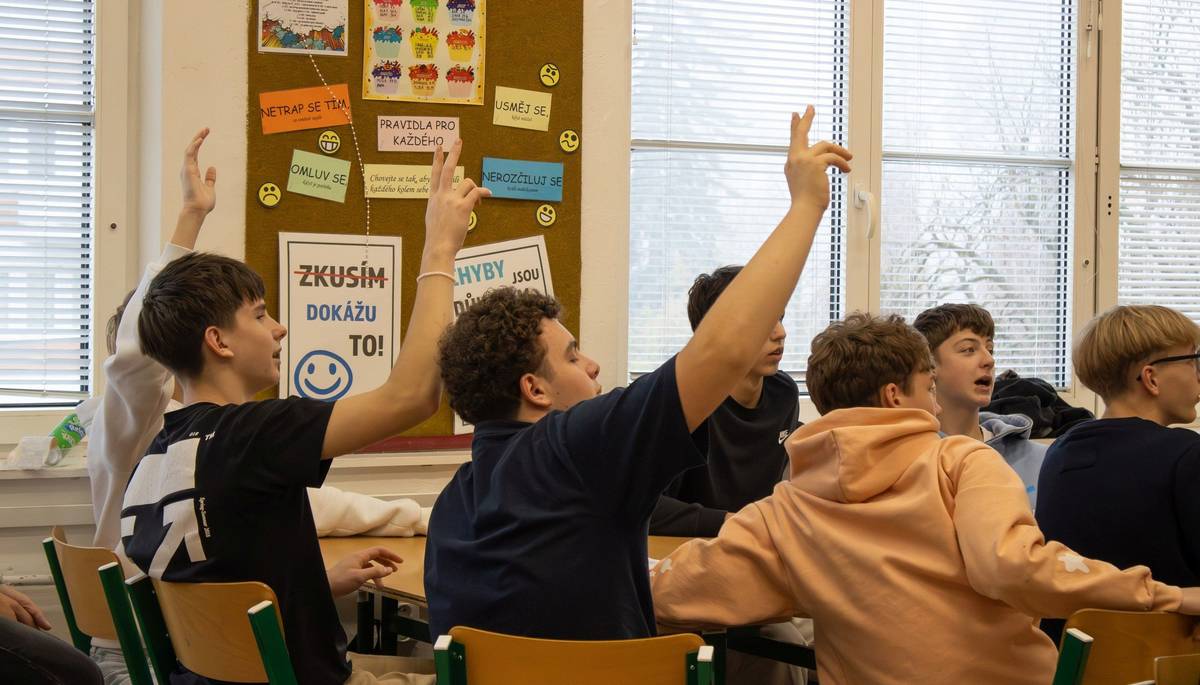 Zlín – Workshop kariérového poradenství s názvem „Najdi svůj klíč k budoucnosti“ absolvovali žáci deváté Základní školy Zlín, Štefánikova 2514.