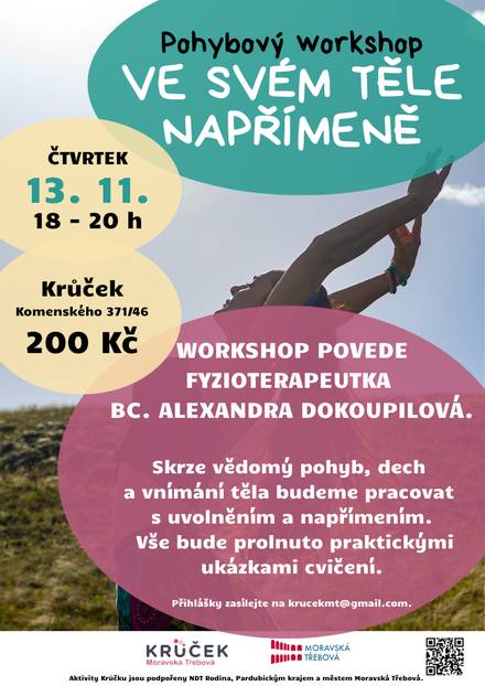 Listopadové akce v rodinném centru Krůček Moravská Třebová   Více informací na plakátech: