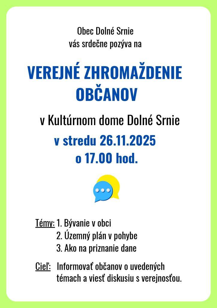 Verejné zhromaždenie