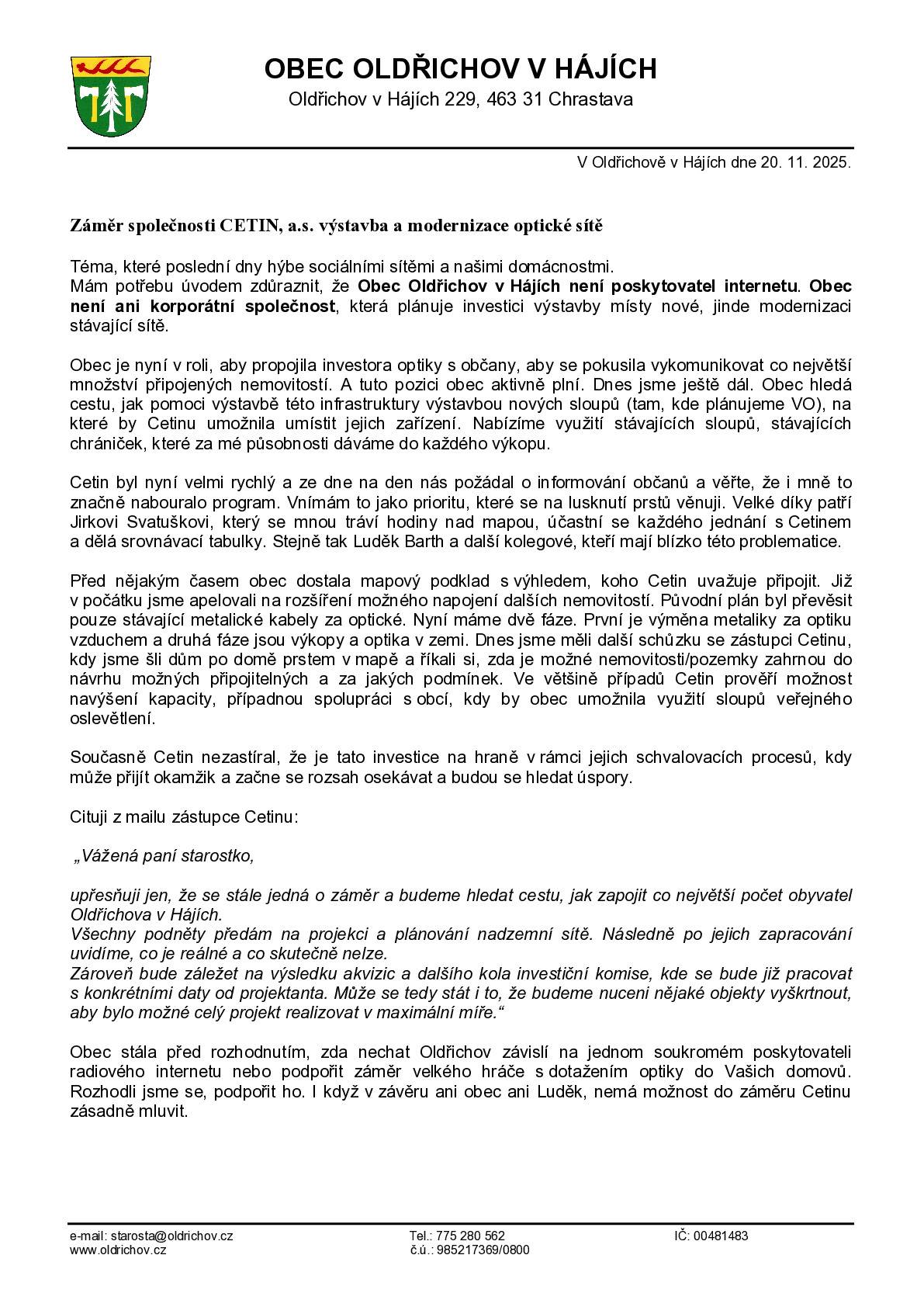 Špatně se nám nahrály přílohy. Přikládáme znovu. Děkuji. Šťastná