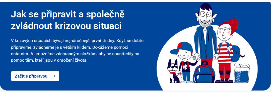 Ministerstvo vnitra představuje projekt "72 hodin", který se zaměřuje na zvýšení připravenosti obyvatelstva na krizové situace.