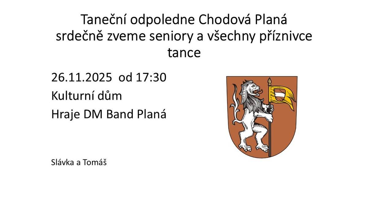 Pozvání pro příznivce tance