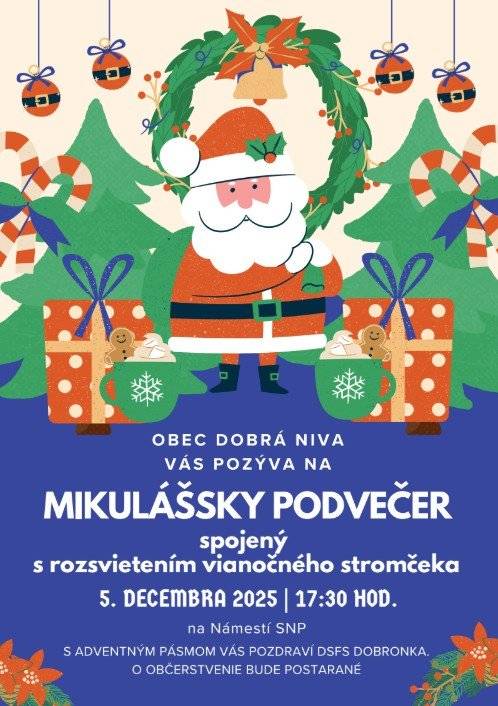 05. 12. 2025 o 17.30 hod. Námestie SNP