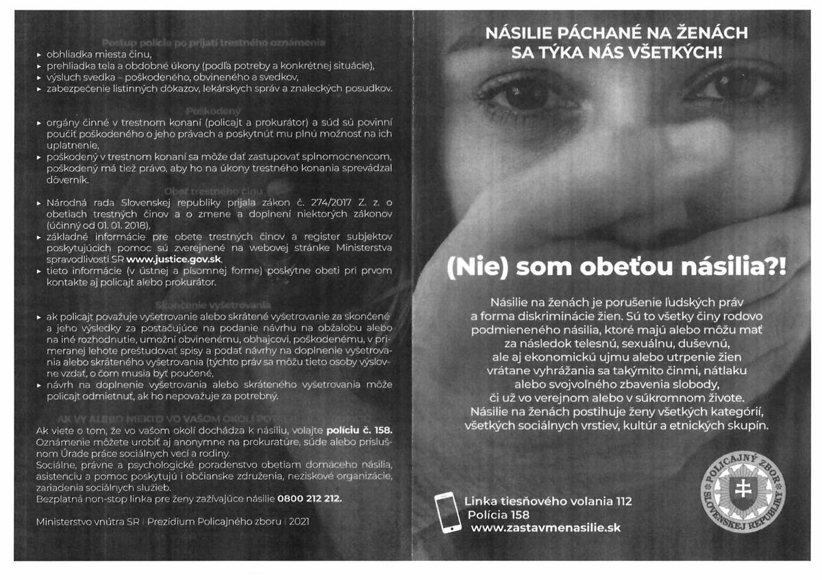 (Nie) som obeťou násilia?!