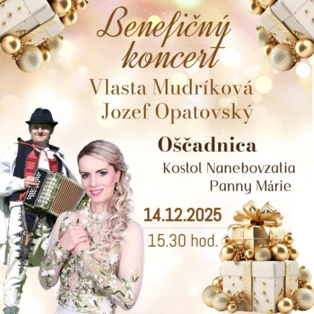 Pozvánka na Benefičný koncert