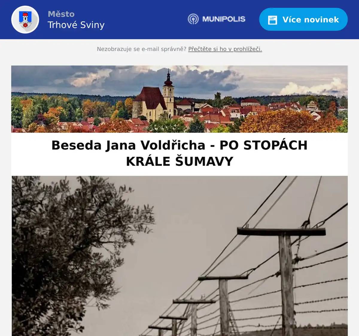 V úterý 25. 11. 2025. vás srdečně zveme na besedu o Králi Šumavy, která se uskuteční od 17:00 v naší knihovně.