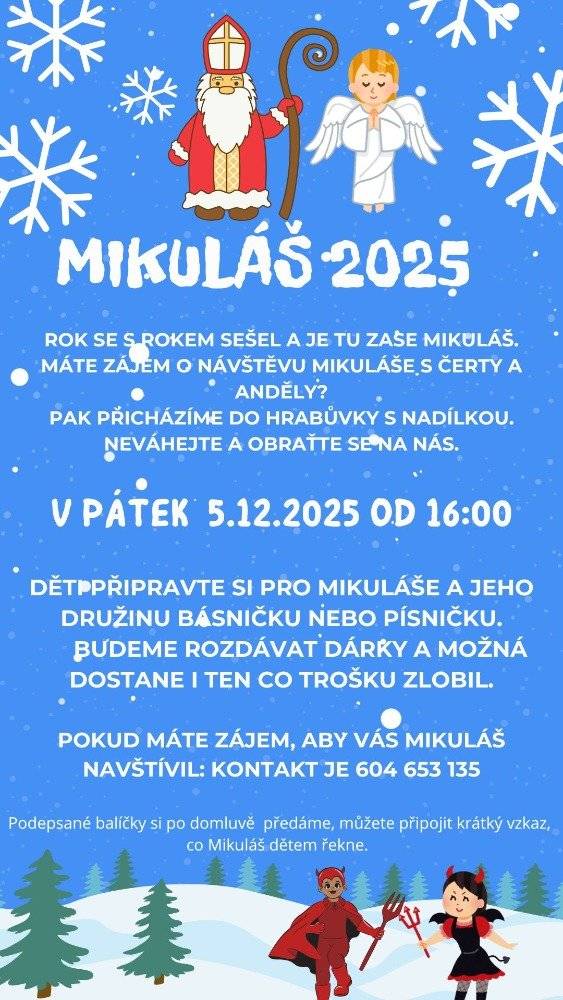 Informace pro rodiče: