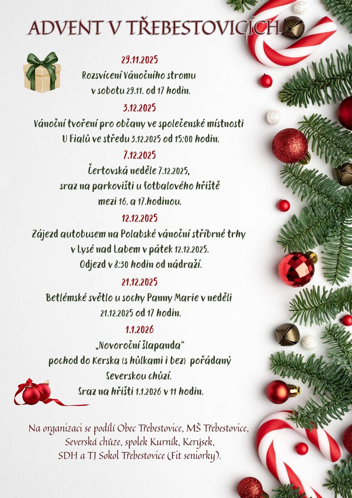 Advent v Třebestovicích.