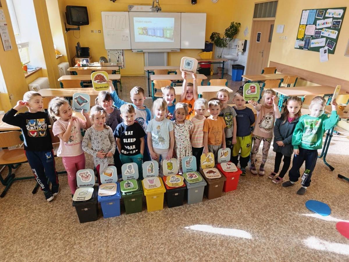 I předškoláci se zúčastnili vzdělávacího programu Tonda Obal