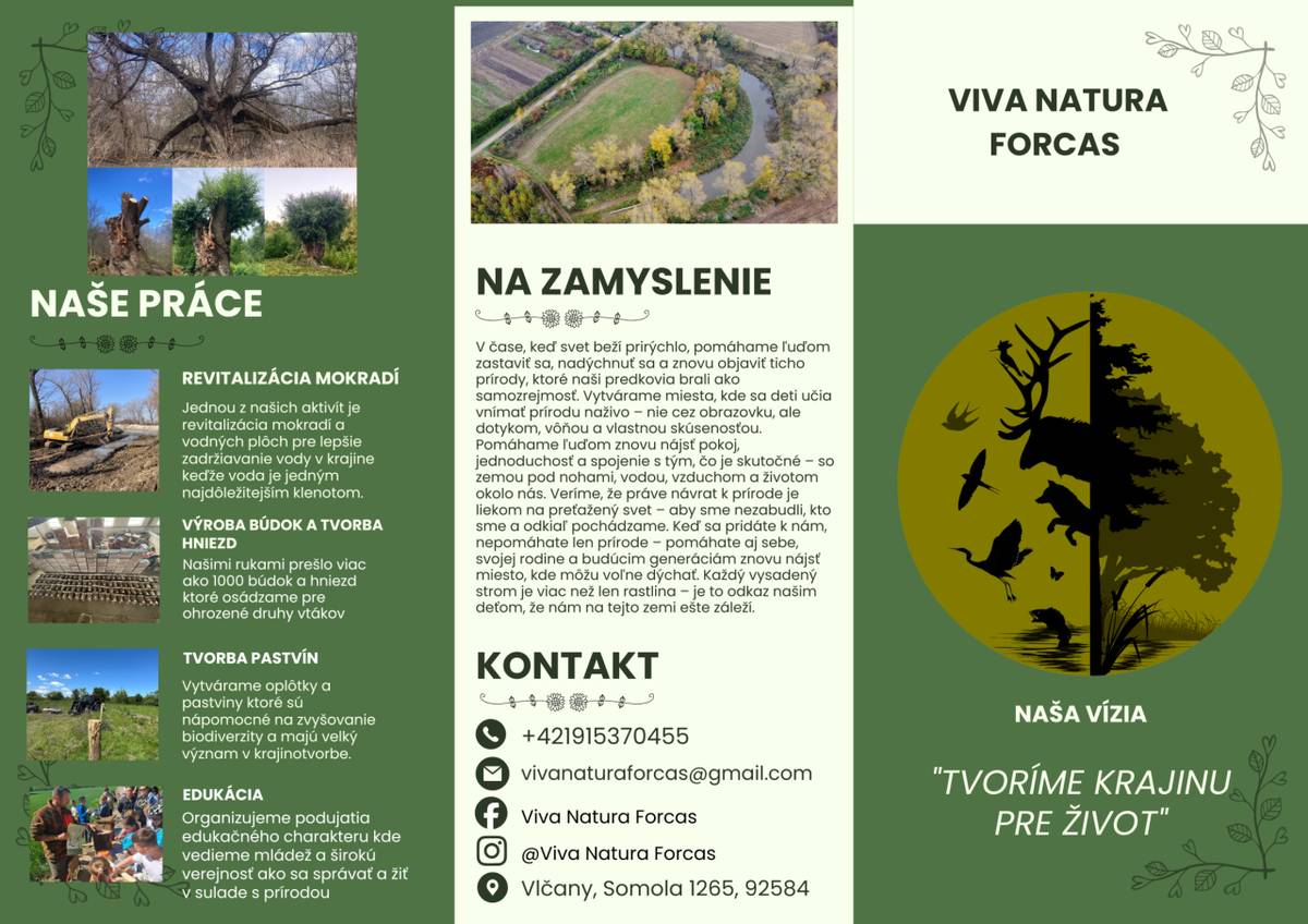 Tvoríme krajinu pre život