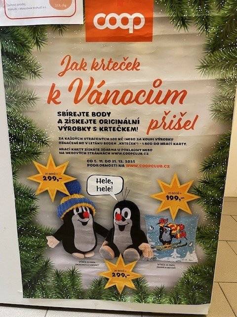Aktuální nabídka v coopu: Hranolky Extra Super Long Aviko 600g - 54,90 Kč Filet z aljašské tresky 400g - 89,90 Kč Hovězí+vepřové maso mleté 500g - 79,90 Kč Víkendová nabídka: Mouka pšeničná 1kg - 13,90 Kč Vídeňské párky 100g - 11,90 Kč