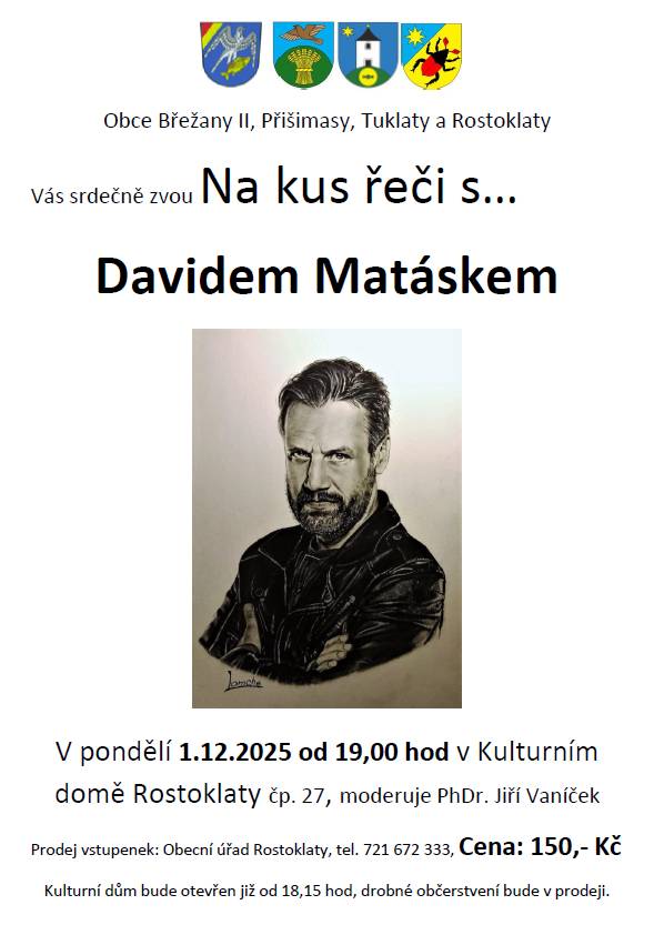 1. prosince v KD Rostoklaty od 19hodi