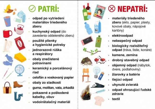 Zajtra bude v našej obci zber komunálneho odpadu