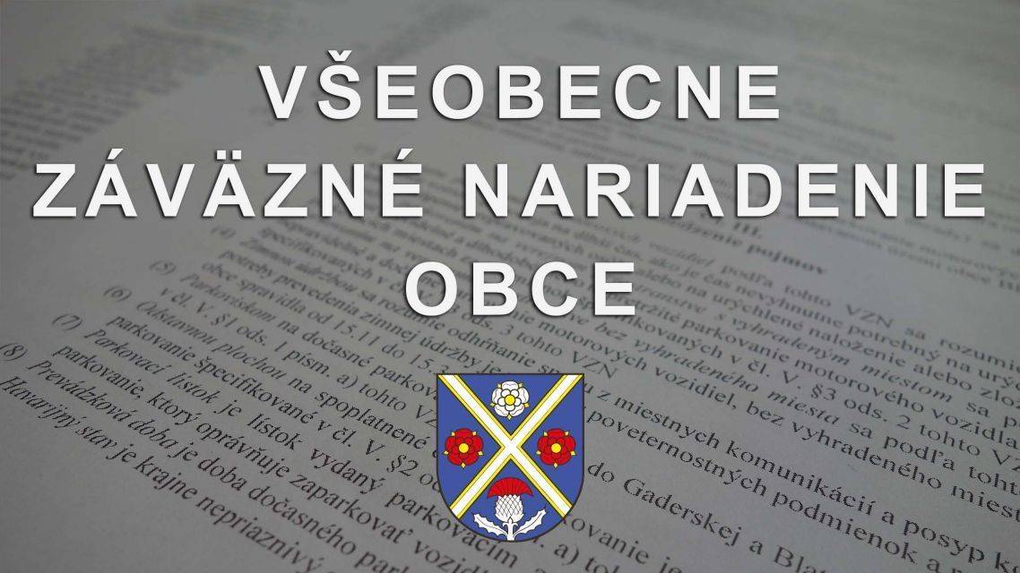 Obec Blatnica zverejňuje návrh všeobecne záväzného nariadenia obce Blatnica č. 5/2025 o miestnych daniach a miestnom poplatku za komunálne odpady a drobné stavebné odpady pre rok 2026 .