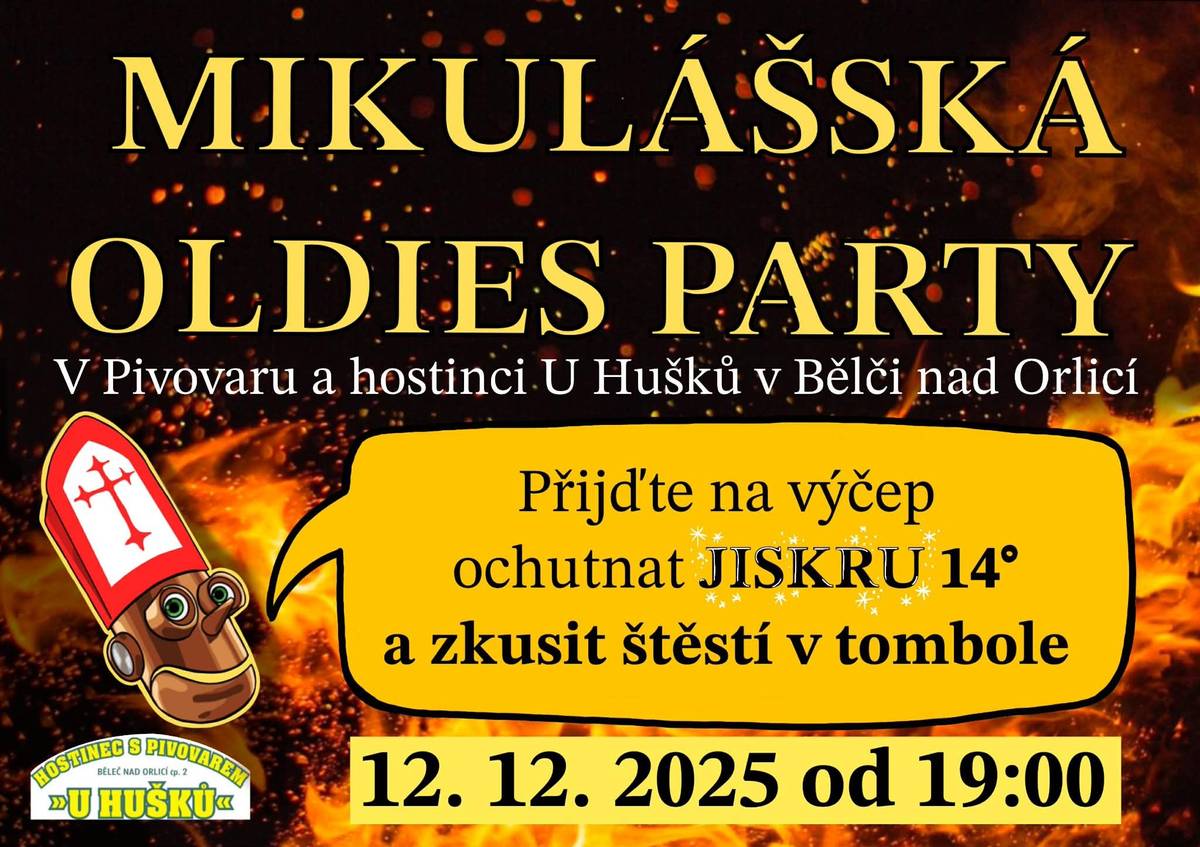 Mikulášská oldies party U Hušků