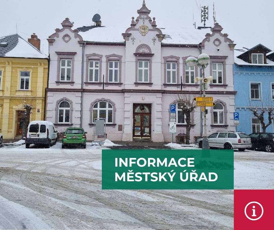 Upozorňujeme občany, že ve čtvrtek 27. listopadu bude z důvodu školení uzavřena matrika.