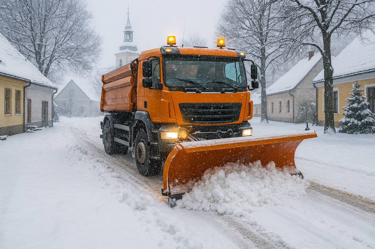 Parkování na komunikacích - zimní údržba