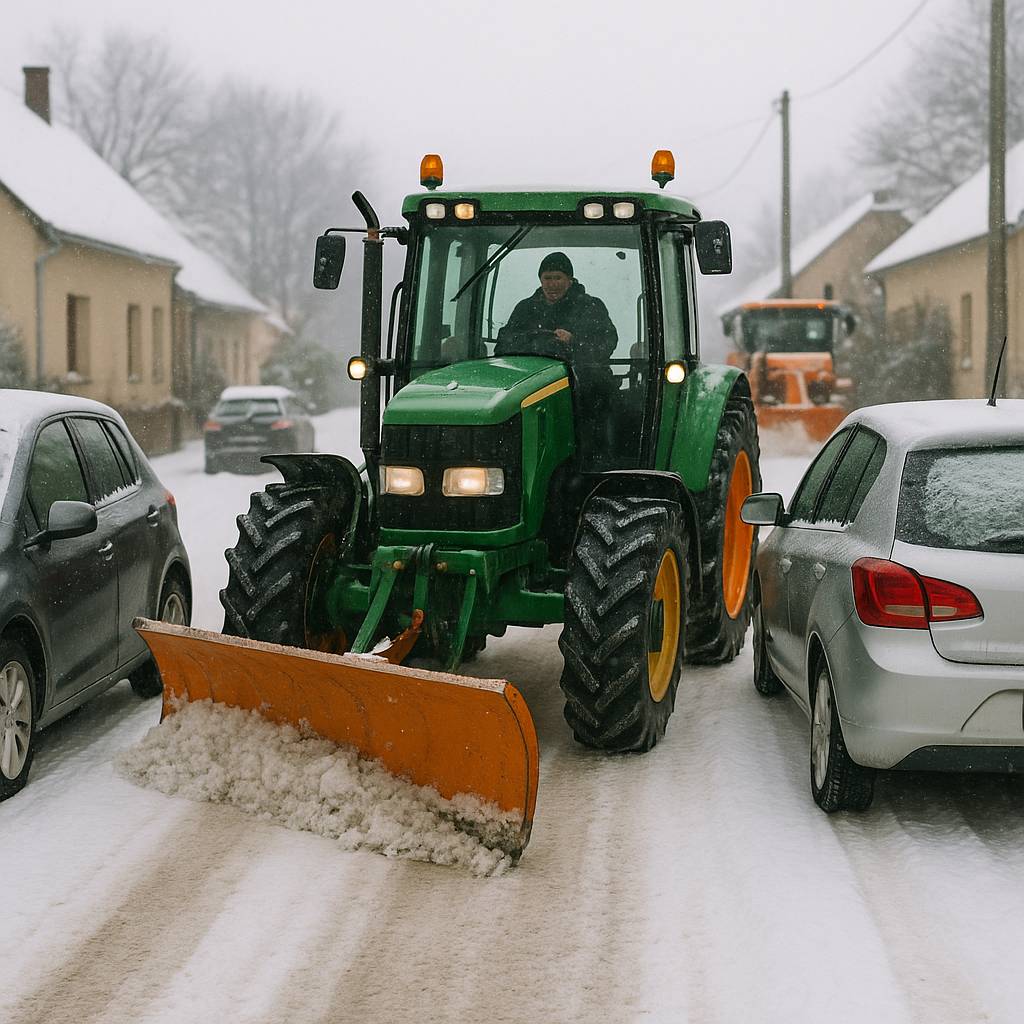 Prosíme občany, aby během zimního období parkovali svá vozidla v garážích či vjezdech. Uvolněním okolí komunikací umožníte bezpečný a plynulý průjezd zimní techniky a efektivní údržbu obce.