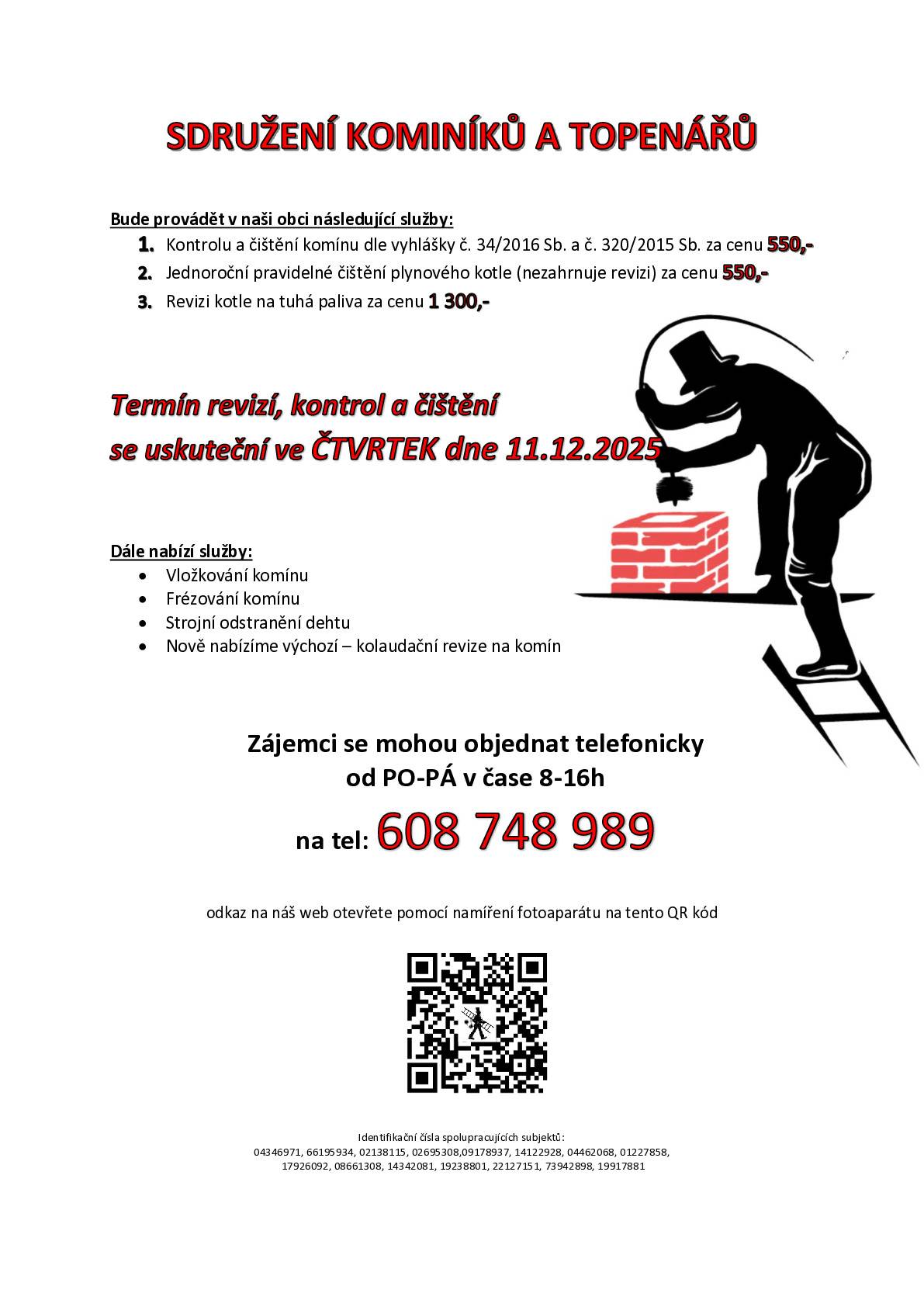 Nabídka služeb ⬇️