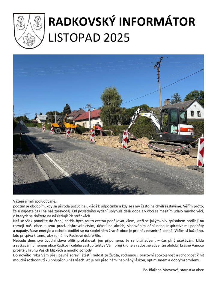 27-28.11.2025 najdete ve svých schránkách nebo na Obecním úřadě.