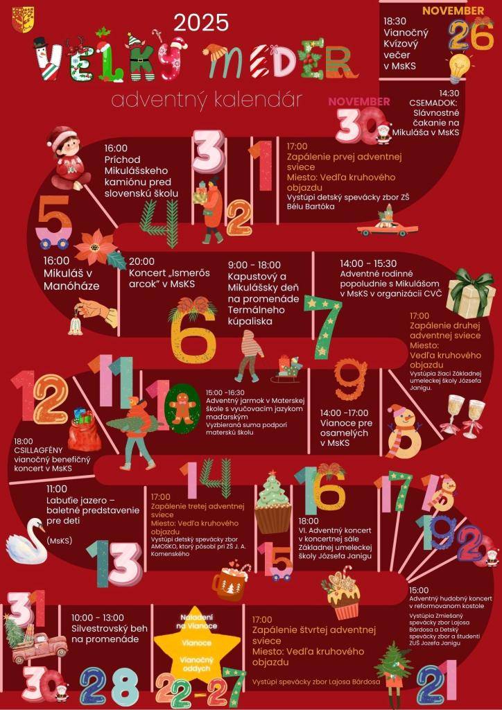 Programy na sviatočné obdobie